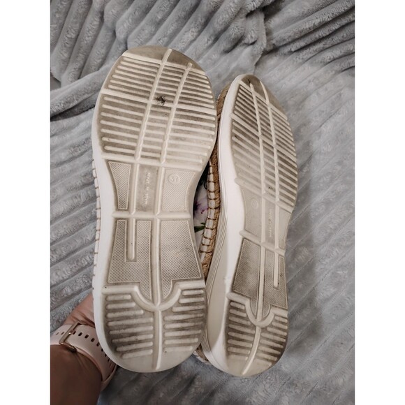 Free People Jackson Tropical Pineapple Print Espadrille Sneakers US tennis 6.5 - Picture 8 of 8